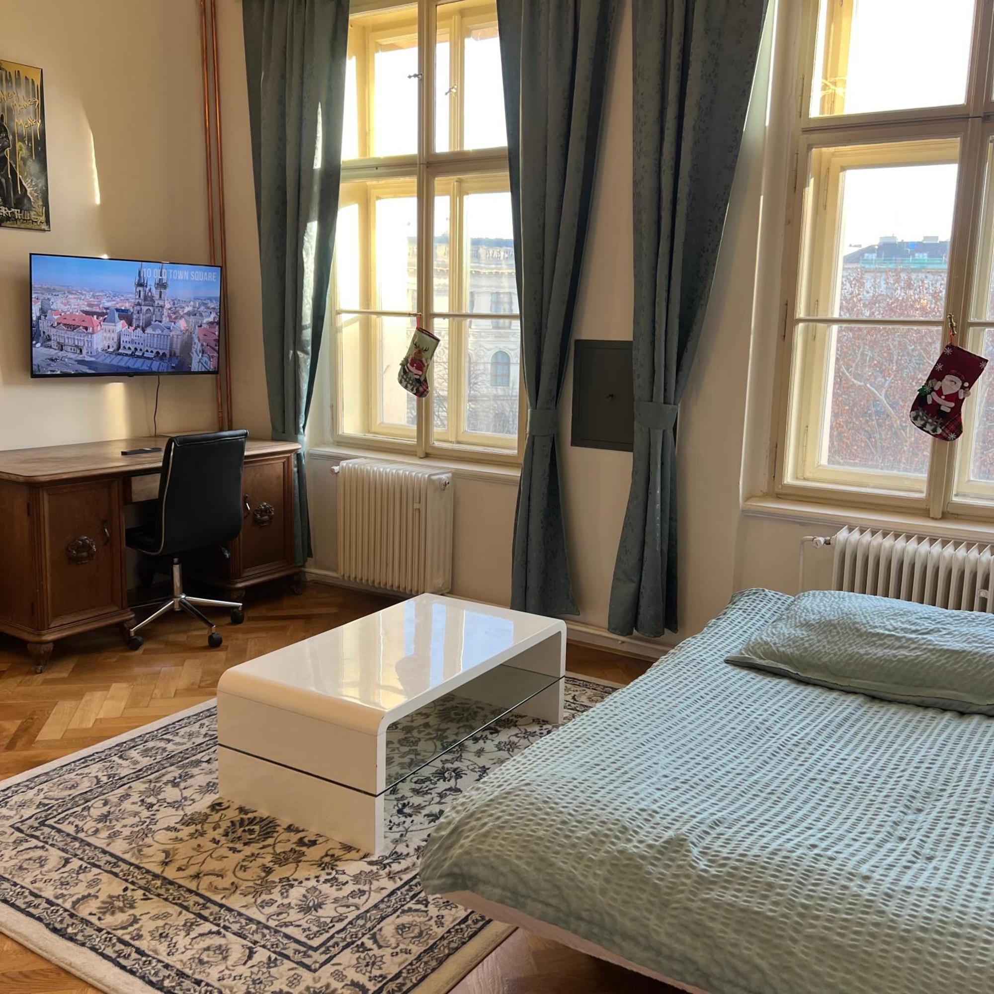 Wenceslas Square Apartment 150 M2 براغ المظهر الخارجي الصورة